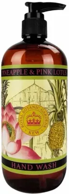 Жидкое мыло для рук The English Soap Company Kew Gardens Pineapple & Pink Lotus с ароматом ананаса, 500 мл