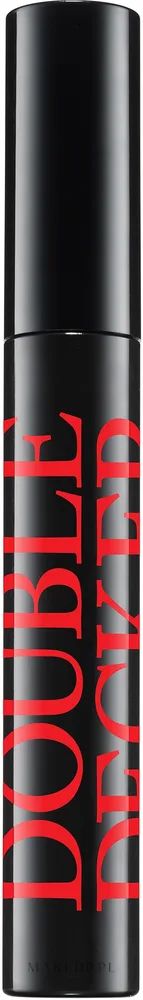 Тушь для ресниц Butter London Double Decker Lashes Mascara чёрная, для длины и изгиба, 12 мл
