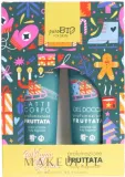 PuroBio Cosmetics PuroBio Cosmetics Magic Xmas Fruity Fragrance (sh/gel/150 мл + b/lot/150 мл) - Набор PuroBio Magic Xmas гель для душа и лосьон для тела с календулой и ромашкой фруктовый аромат 2x150 мл — фото 1
