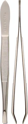 Пинцет для бровей Acca Kappa Tweezers 2401 из нержавеющей стали, ручная работа, 1 шт