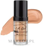 Тональная основа L.A. Girl PRO Coverage HD Foundation кроющая стойкая, 28 мл, оттенок GLM643 - Porcelain — фото 1