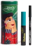 PuroBio Cosmetics Zestaw - Набор для глаз PuroBio Green Box тушь для ресниц и карандаш-кайал с воском карнаубы 8 мл+1.3 г — фото 1