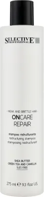 Шампунь для слабых и тонких волос Selective Professional On Care Repair Restructing Shampoo, 275 мл