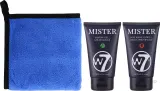 Мужской набор W7 Mister гель для бритья лосьон после бритья и полотенце из микрофибры 2x100 мл — фото 2