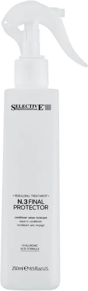Кондиционер для волос Selective Professional Rebuilding Treatment Final Protector несмываемый, 250 мл
