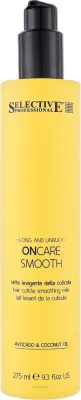 Молочко для волос разглаживающее Selective Professional On Care Smooth Hair Cuticle Smoothing Milk, для непослушных волос, 275 мл