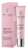 Iwostin Age Lift крем для кожи вокруг глаз с гиалуроновой кислотой и пептидами 15 мл, крем для век для всех типов кожи с маслом ши, ниацинамидом и пантенолом — фото 1