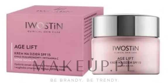 Крем для лица дневной Iwostin Age Lift против морщин, для зрелой сухой кожи, SPF 15, 50 мл
