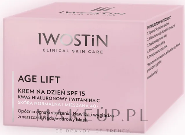 Крем для лица Iwostin Age Lift SPF 15 дневной, для нормальной и комбинированной кожи