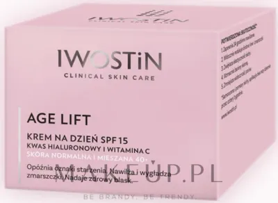 Крем для лица Iwostin Age Lift SPF 15 дневной, для нормальной и комбинированной кожи
