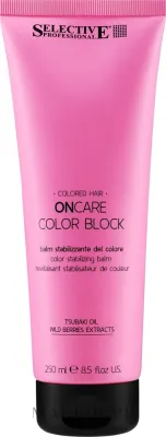 Бальзам для волос Selective Professional OnCare Color Block Balm для окрашенных волос, защита цвета, с маслом камелии, 250 мл