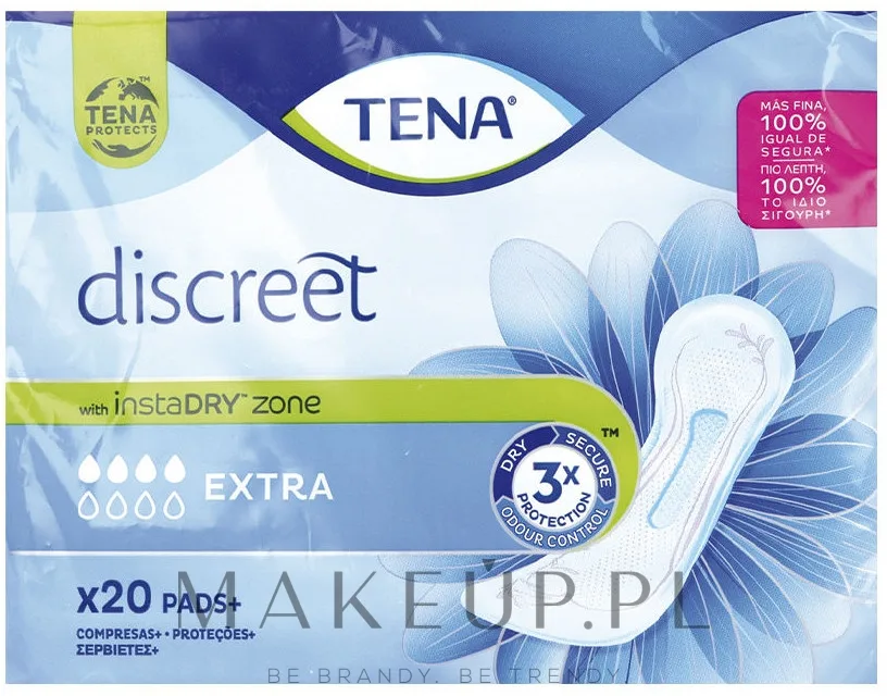Прокладки при недержании мочи TENA Discreet Extra, для умеренных подтеканий, 20 шт