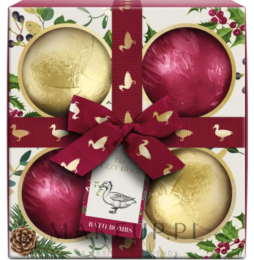 Набор бомбочек для ванны Baylis & Harding The Fuzzy Duck Winter Wonderland 4 шт по 120 г