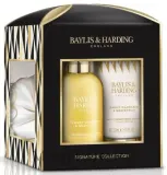 Baylis & Harding Baylis & Harding Sweet Mandarin & Grapefruit (sh/gel/100 мл + b/milk/50 мл + sponge/1pcs) - Набор для тела Baylis and Harding Sweet Mandarin and Grapefruit с цитрусовым ароматом: гель для душа 100 мл, молочко для тела 50 мл, губка — фото 1