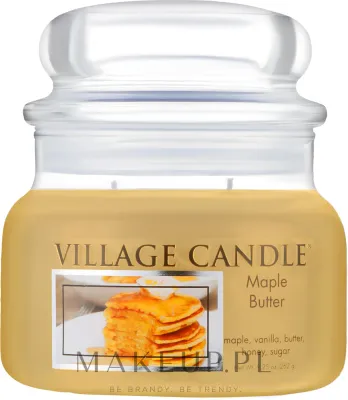 Ароматическая свеча Village Candle Maple Butter / Кленовое масло в банке, 262 г