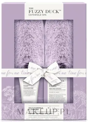 Baylis & Harding Baylis & Harding The Fuzzy Duck Cotswold Spa Slipper Set (f/lot/140 мл + f/salt/100 г + acc) - Baylis and Harding The Fuzzy Duck Cotswold Spa Slipper Set подарочный набор для ног с ромашкой и лавандой: лосьон 140 мл, соль для ванночки 100 г, тапочки