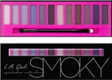 Палетка теней для век L.A. Girl Beauty Brick Eyeshadow Collection, оттенок GES332 - Smoky — фото 1