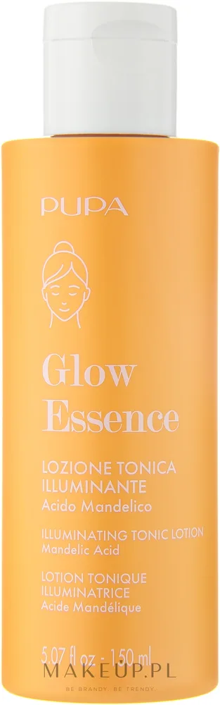 Лосьон-тоник для лица Pupa Glow Essence с миндальной кислотой для сияния 150 мл