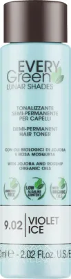 Тонер для волос EveryGreen Lunar Shades Demi-Permanent Hair Toner демиперманентный, для осветлённых волос, 60 мл
