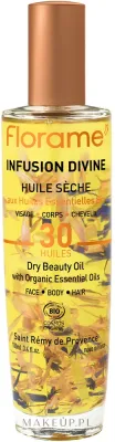 Сухое масло Florame Infusion Divine Dry Oil, для волос, лица и тела