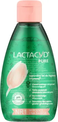Lactacyd Pure Natural гель для интимной гигиены с молочной кислотой, для чувствительной кожи 200 мл