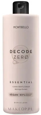 Бальзам для волос Montibello Decode Zero Essential Clean Gentle Balm питательный, для всех типов волос, 750 мл