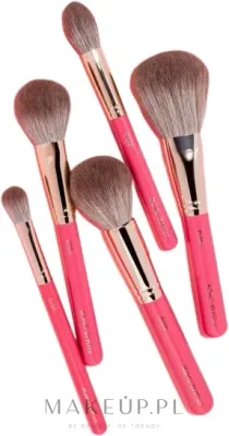 Набор кистей для макияжа Boho Beauty Rose Touch Set 16 шт. для лица и глаз