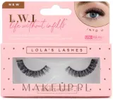 Накладные ресницы Lola's Lashes Into U Strip Lashes, на ленте, с изгибом, длина 5–6 мм — фото 1