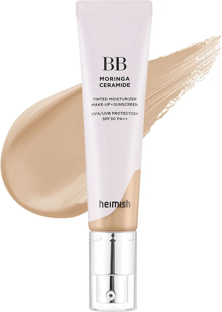 BB-крем Heimish Moringa BB Cream для лица, оттенок 21 - Light Beige