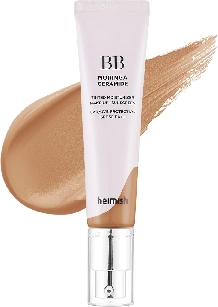 BB-крем Heimish Moringa BB Cream для лица, оттенок 28 - Tan