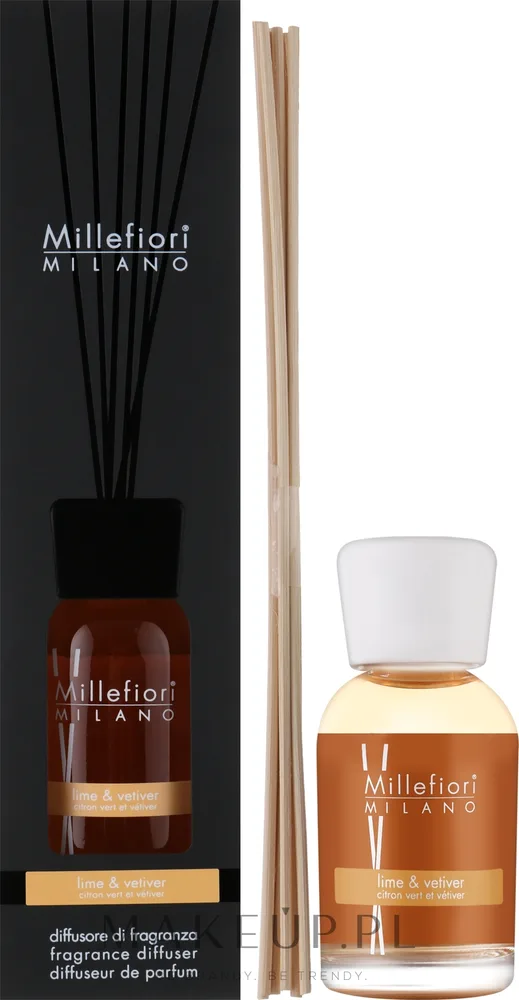 Ароматический диффузор Millefiori Milano Natural Lime & Vetiver