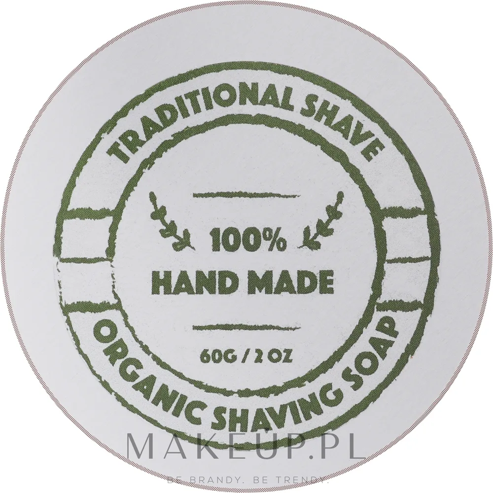 Мыло для бритья Golden Beards Organic Shaving Soap ручной работы, с медовым ароматом, 60 г