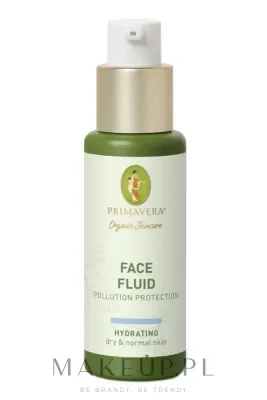 Флюид для лица Primavera Pollution Protection Face Fluid защитный, с чёрной смородиной и лимонником, 30 мл