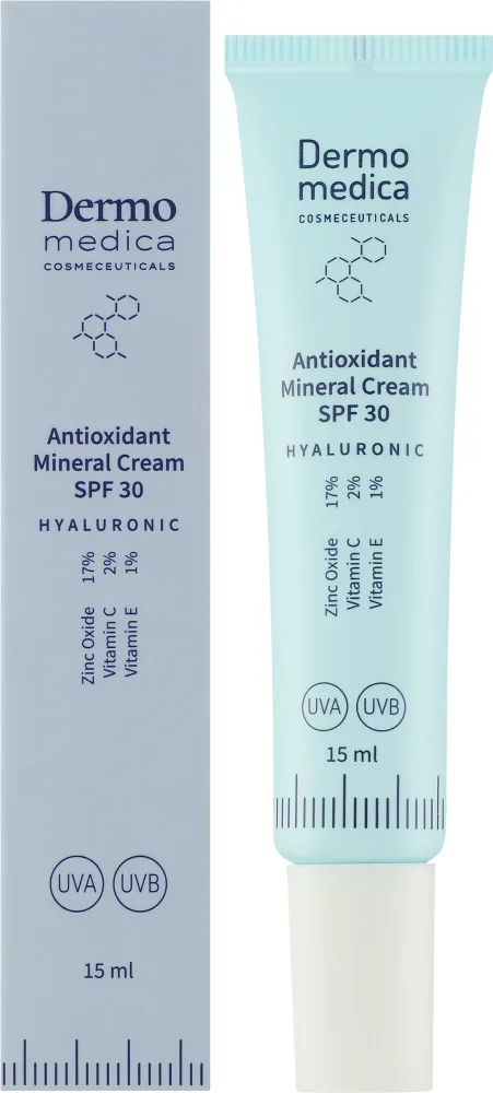 Крем для лица минеральный Dermomedica Antioxidant антиоксидантный SPF30