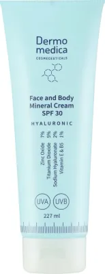 Крем для лица и тела Dermomedica Hyaluronic Mineral SPF30 227 мл