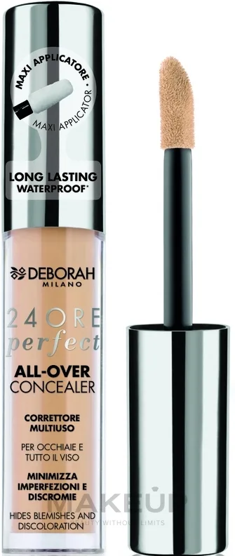 Корректор для лица Deborah 24ORE Perfect All-Over стойкий, оттенок 3.1 - Nude