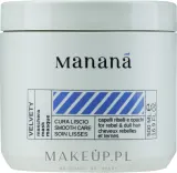 Маска для непослушных волос Manana Velvety разглаживающая, аргановое масло, масло какао, белая глина, овёс, 250 мл — фото 1