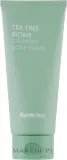 FarmStay Tea Tree Biome Calming Acne Foam пенка для умывания для проблемной кожи с чайным деревом и салициловой кислотой 180 мл — фото 1