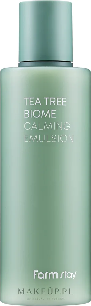 FarmStay Tea Tree Biome эмульсия для лица успокаивающая с чайным деревом 200 мл, Calming Emulsion для чувствительной кожи