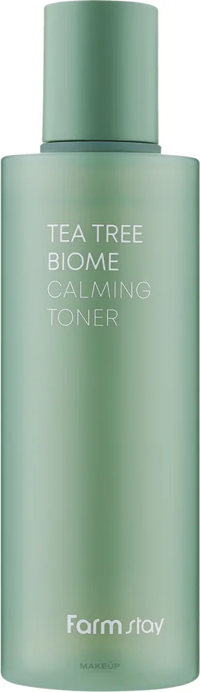 FarmStay тонер для лица успокаивающий с чайным деревом Tea Tree Biome Calming Toner, тоник с центеллой и пантенолом, 200 мл