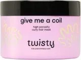 Маска для вьющихся волос Twisty высокопористых, масло ши, миндаль, пантенол, ниацинамид, зелёный чай, 250 мл — фото 1