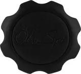 Массажное чёрное мыло Santo Volcano Spa Massage Black Soap с вулканическим пеплом, 110 г — фото 1