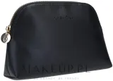 Косметичка Kashoki Beauty Bag полуовальная черная 22х14х6 см — фото 2