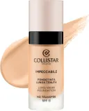 Тональная основа Collistar Impeccabile Long Wear No Transfer стойкая матирующая веганская SPF 15, 30 мл, оттенок 4 г - Golden Sand — фото 1