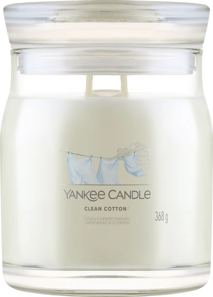 Свеча Yankee Candle Signature Clean Cotton