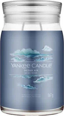 Свеча Yankee Candle Signature Ocean Air / Океанский воздух, 2 фитиля, 567 г