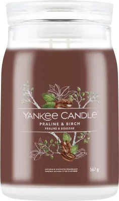 Свеча Yankee Candle Signature Praline & Birch / Пралине и берёза, 2 фитиля, 368 г