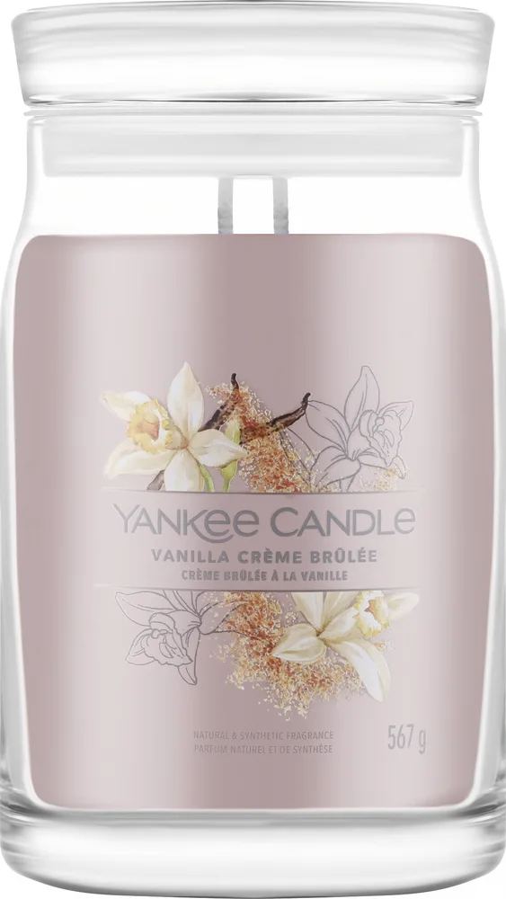 Ароматическая свеча Yankee Candle Signature «Vanilla Creme Brulee»