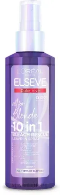 Спрей для волос L'Oreal Paris Elseve Color Vive All For Blonde 10 in 1 для осветлённых волос и блонда, несмываемый