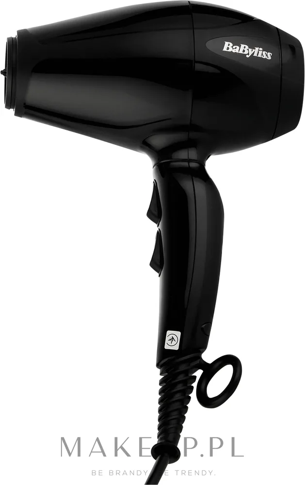 Фен BaByliss 6715DE Compact Pro 2400 Вт, мотор AC, ионизация, 3 насадки